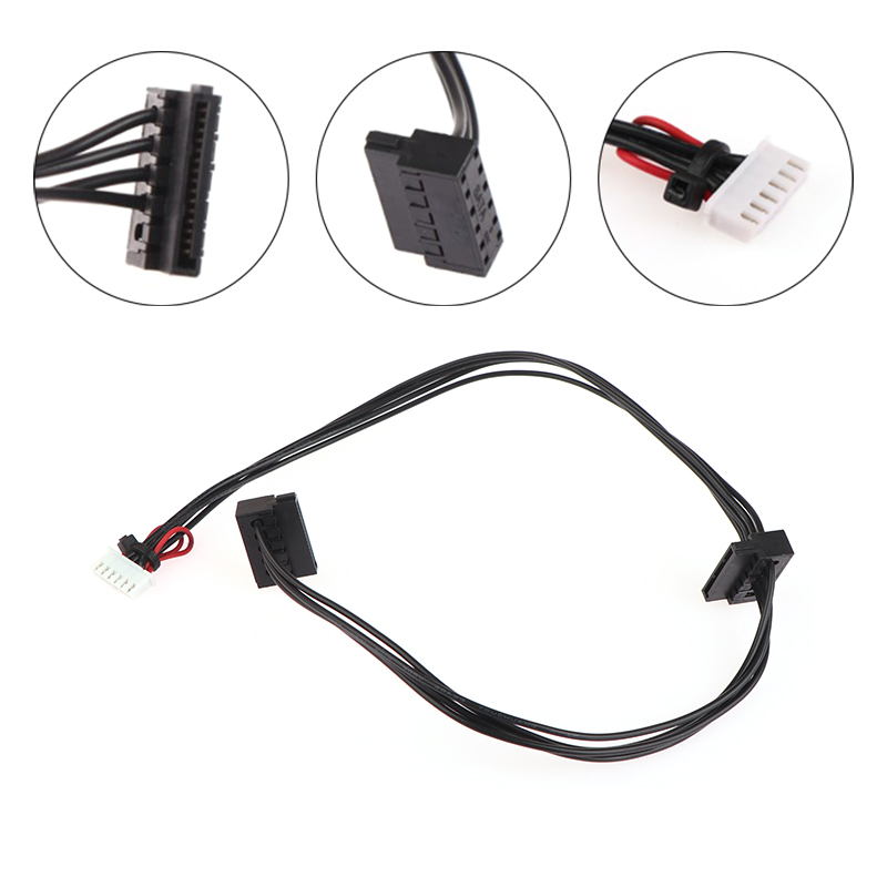 6-Pin To 2-Port HDD SATA Power Socket Cable For Acer Nitro N50-610 Computer Mainboard ATX PSU