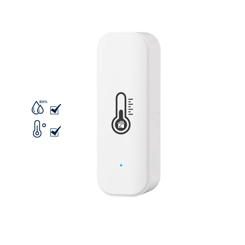 Tuya Zigbee Temperature Humidity Sensor Smart Life Remote Monitor For Smart Home Work with Alexa Assistant