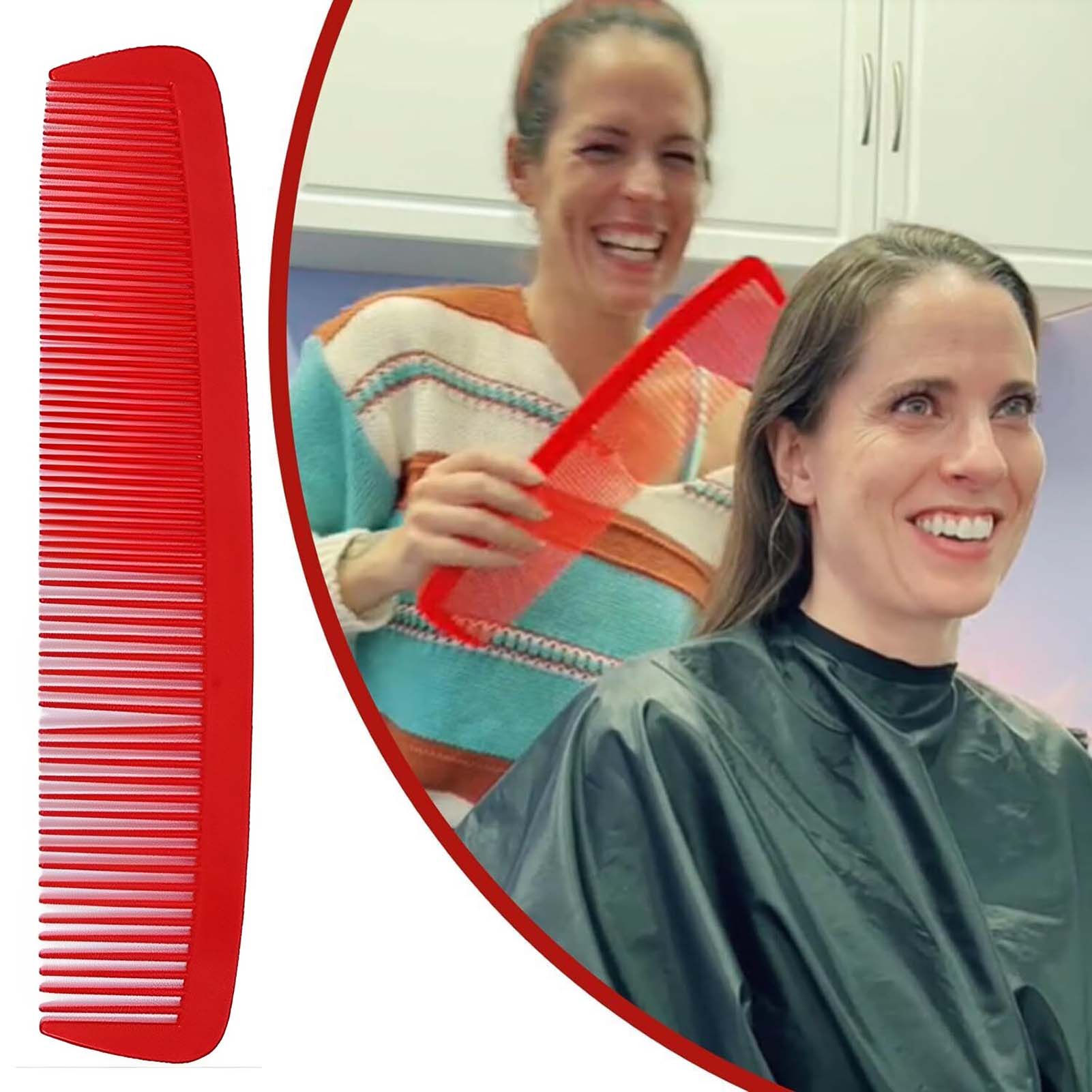 38cm Big Combs Wide Tooth Portable Lightweight Handmade Natural Comb for Woman Men Halloween Party Gifts