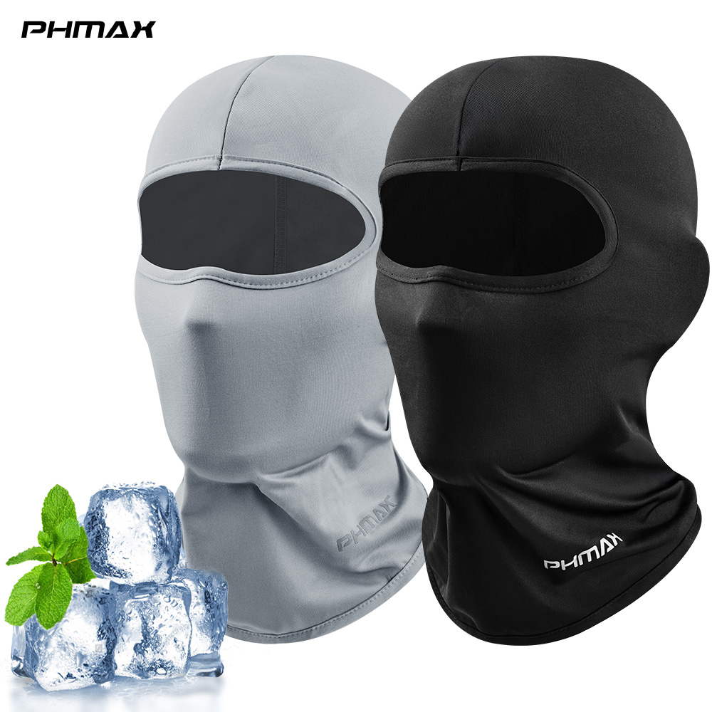 PHMAX Motorcycle Riding Mask Breathable UV Protection Full Face Mask Scarf MTB Road Bike Balaclava Hat Summer Sport Face Mask