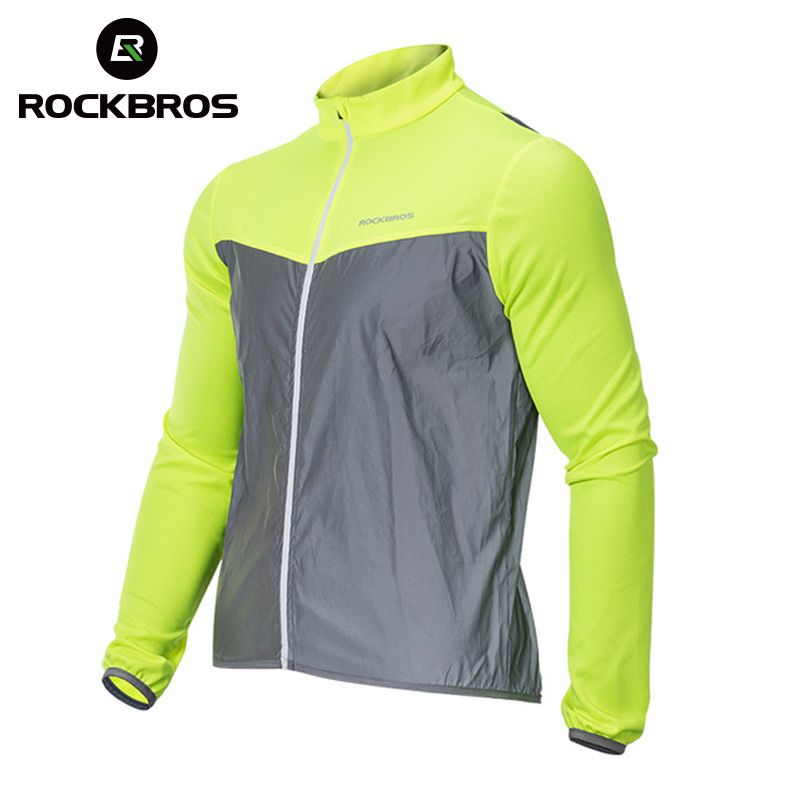 ROCKBROS Windproof Bicycle Vest Breathable Polyester Jacket Safety Sleeveless MTB Road Bike Jersey Cycling Equipment