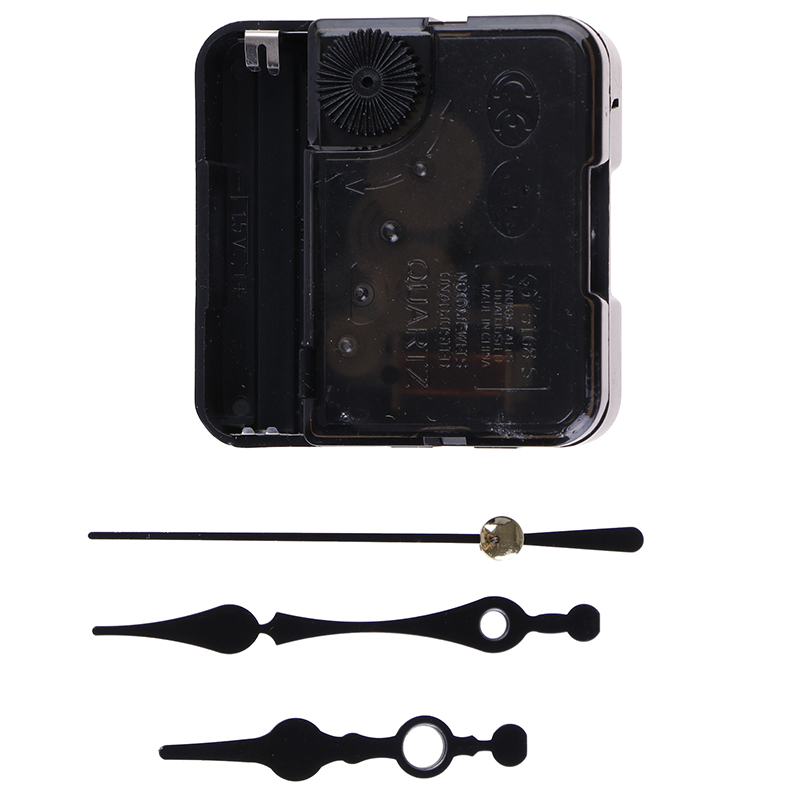 Clock Mechanism Silent Quartz Clock Movement Machine Wall Hands Pointer Set Clockwork Long Shaft DIY Kit Watches Repair Parts