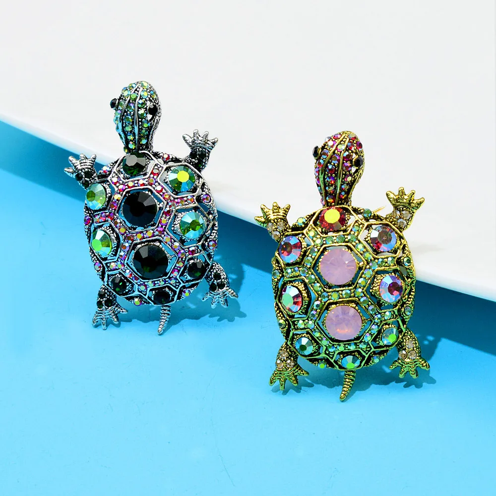 fashion small turtle brooch cute animal clothing accessories