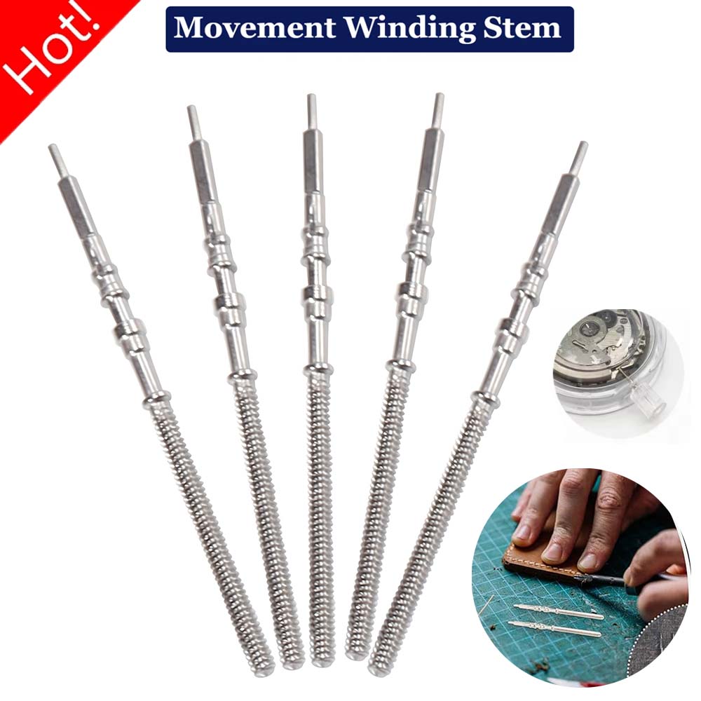 NH35 NH36 NH38 NH39 New Original Movement Watch Steel Stem Crown Kit Watch Watch Stem Spare Parts