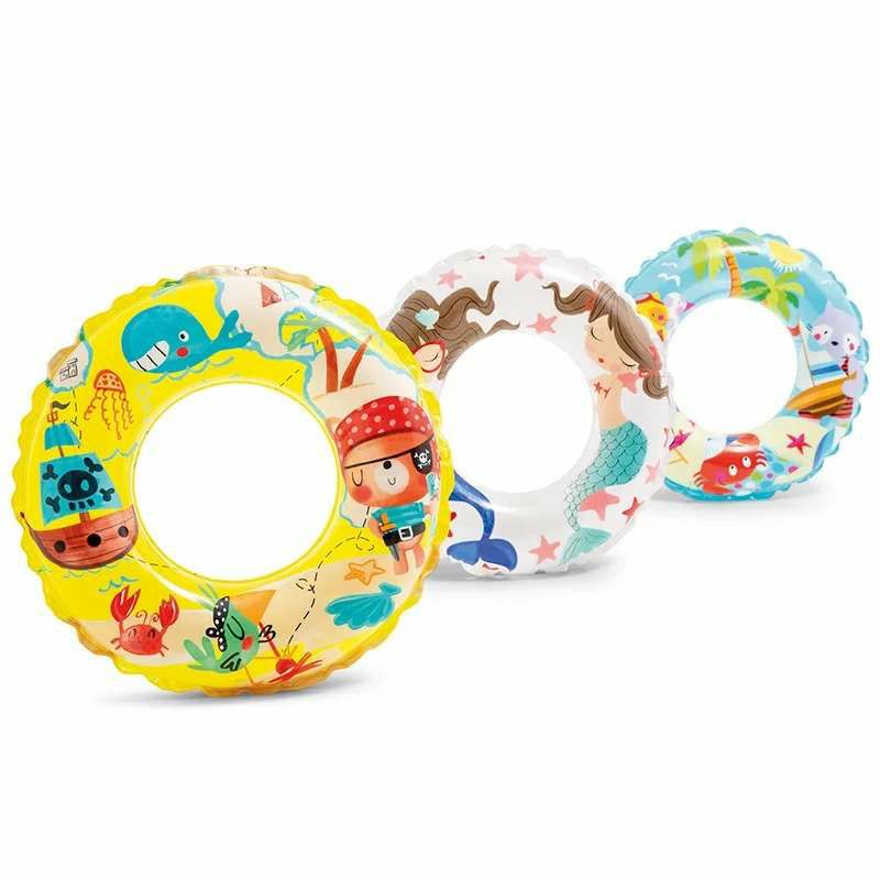 Inflatable Duck Shaped Swimming Ring Tube For Kids