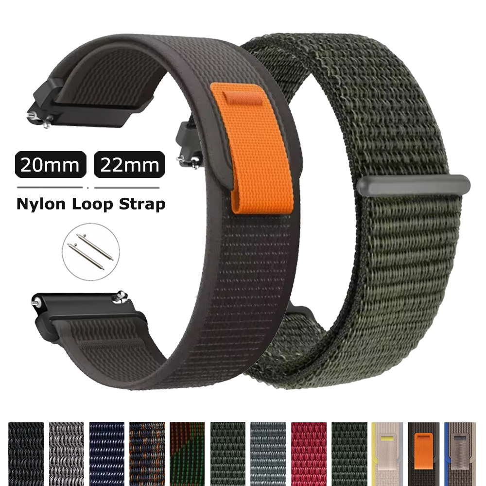 For WATCH GT Runner 2 Nylon Sport Watch Band for Watch 5 4/GT6 pro GT6 GT5 4 3 46mm/GT 3 2 42mm Strap 20mm 22mm Bracelet