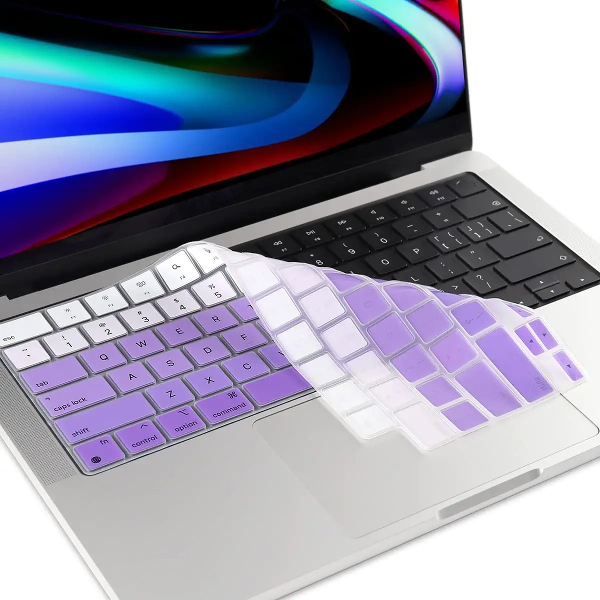 Compatible with MacBook Pro14 16 inc Skin & Air 13.6 15.3 M2 M3 A2442 A2779 A2918 A2485 A2780 A2991 A2681 A2941 keyboard cover