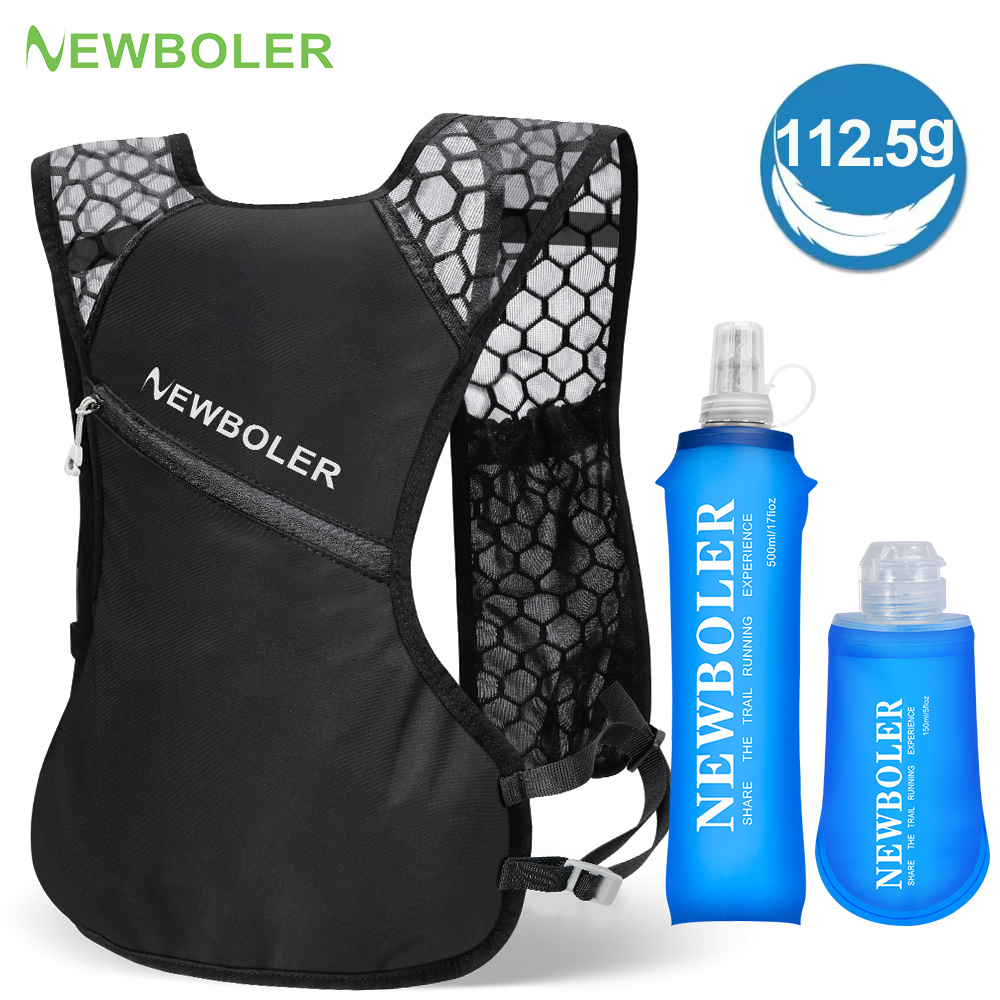 NEWBOLER Ultra light Cycling Backpack 2.5L Bicycle Bags Outdoor Sport Climbing Hiking MTB Road Bike Hydration Backpack