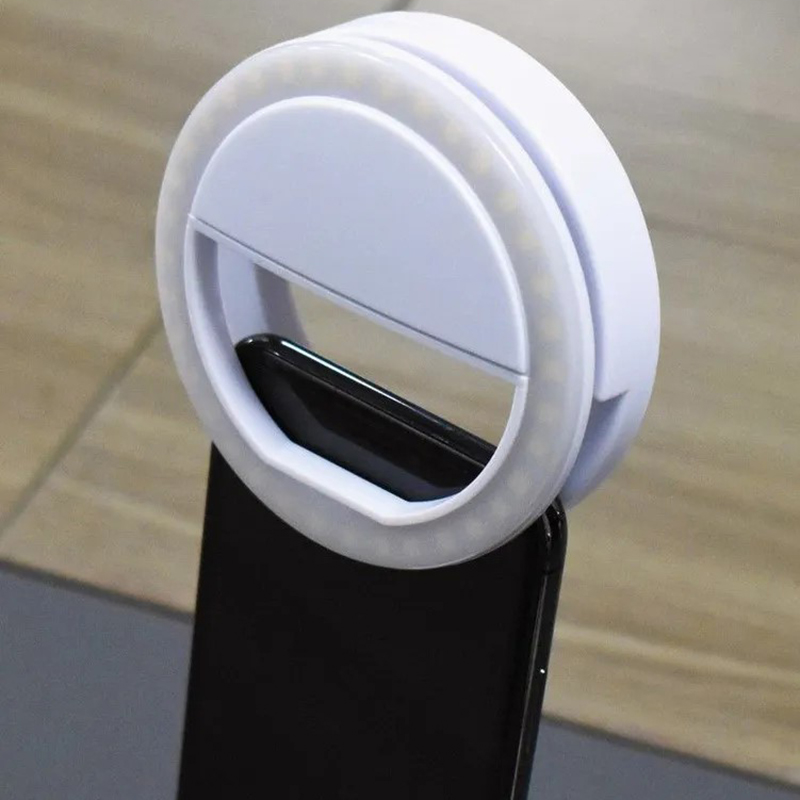 Led Selfie Ring Light Mobile Phone Lens LED Selfie Lamp Ring For IPhone Phone Selfie Clip Light Accessorie