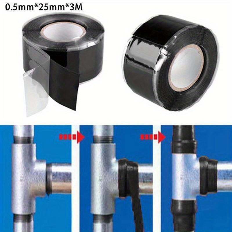 1 Pc Electrical High Pressure Silicone Adhesive Tape Garden Hose Repair Self Fusible Silicon Tape