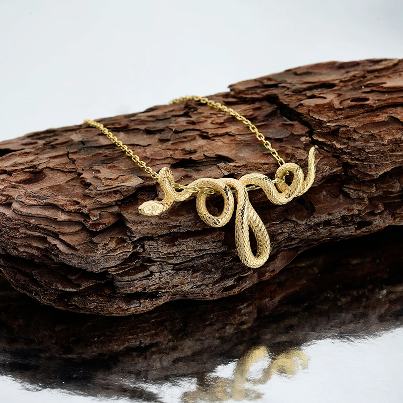 925 Silver Necklace Zircom for Women Jewelry Pendant Birthday Party Jewelry 18k Gold Plated