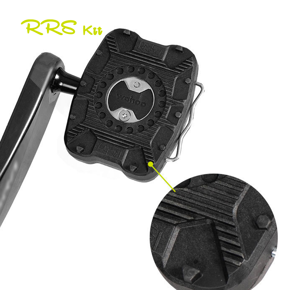 RRSKIT New Road Bicycle Locking Pedal Converter Adapts For Wahoo Pedals Abrasion-resistant Non-slip Flat Pedals