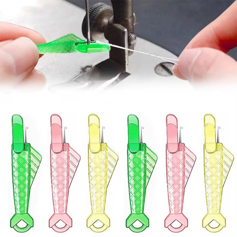 1/3/5/10/20/50Pcs Automatic Needle Threader Tool Hand Sewing Machine Device Thread Auto Needle Cross Stitch Sewing Accessories