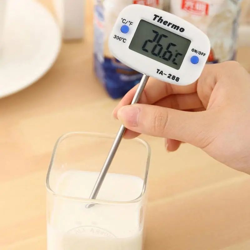 Digital Food Thermometer TA288 Foldable Probe Meat Thermometer