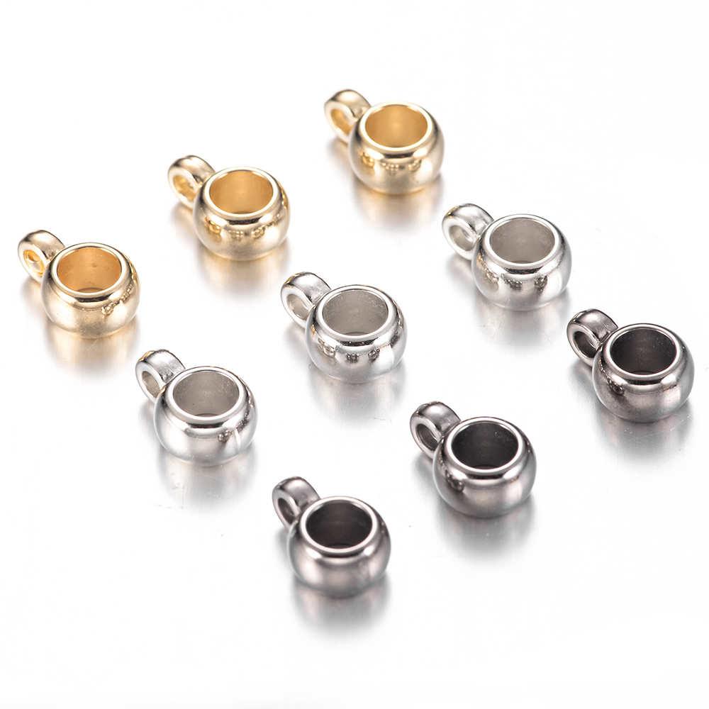 50pcs 8X12mm Big Hole CCB Spacer Beads For Making Bracelet Necklace Connector Charms Pendant Jewelry Findings