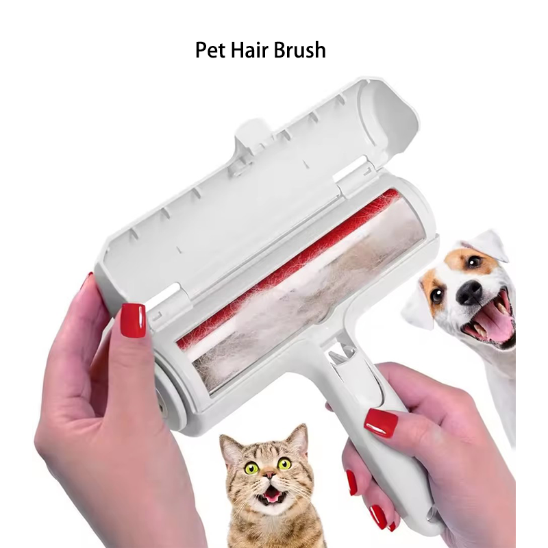 Pet Hair Remover Brush Powerful Lint Roller For Cat Dog Fur Cleaning Tool Reusable Portable For Home Sofa Carpet Furniture