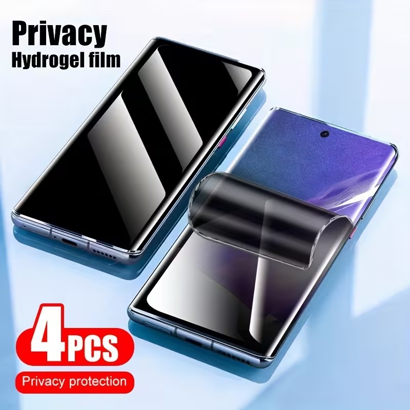 4Pcs Anti-spy Hydrogel Film For Oppo A5 A9 2020 A74 A94 A98 A54 A53 5G Privacy Screen Protector Oppo A15 A40 A16