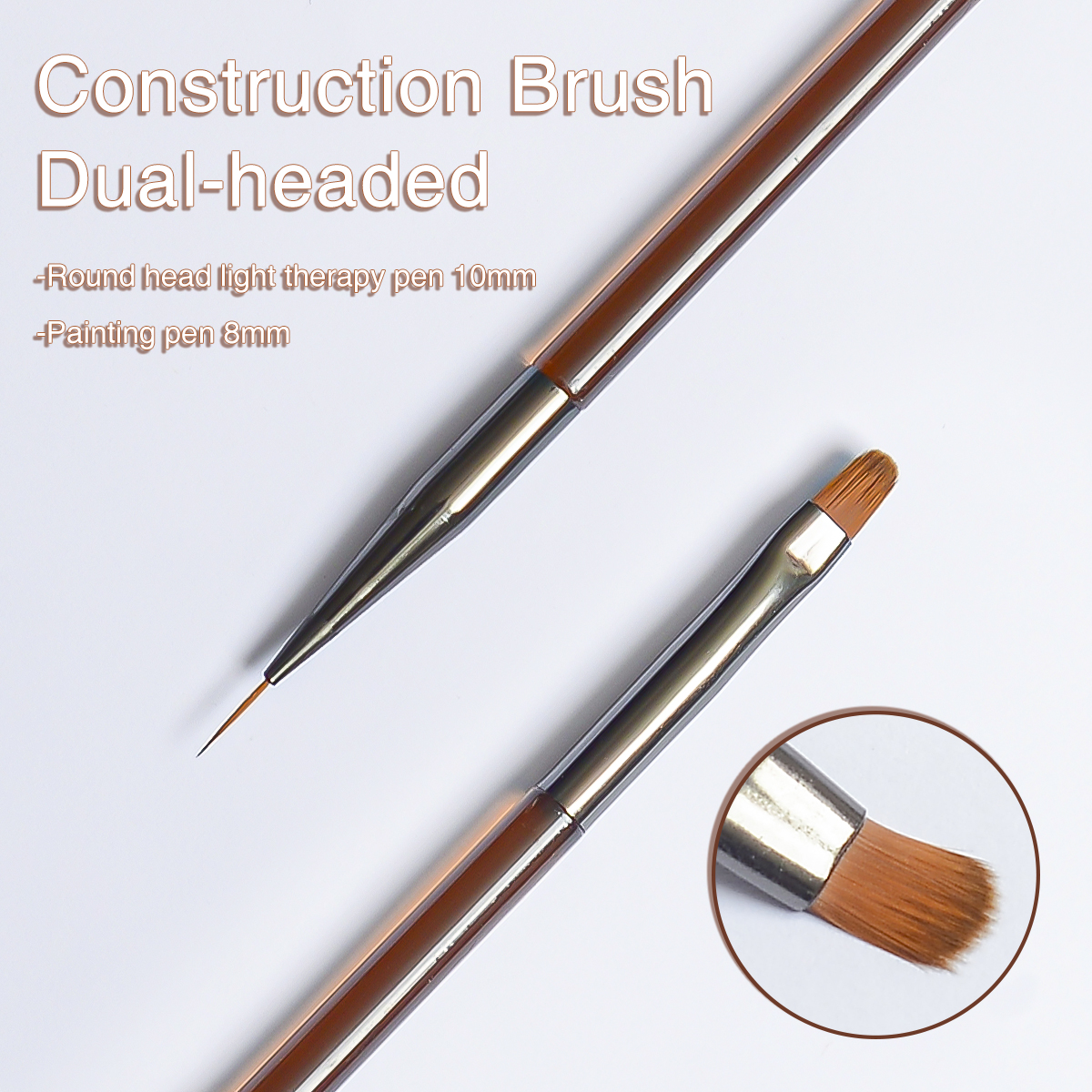 Japanese nail art pen, double-headed nail art brush, sculpting pen, decorative pen, UV nail art pen,nail art styling design tool pen gpt