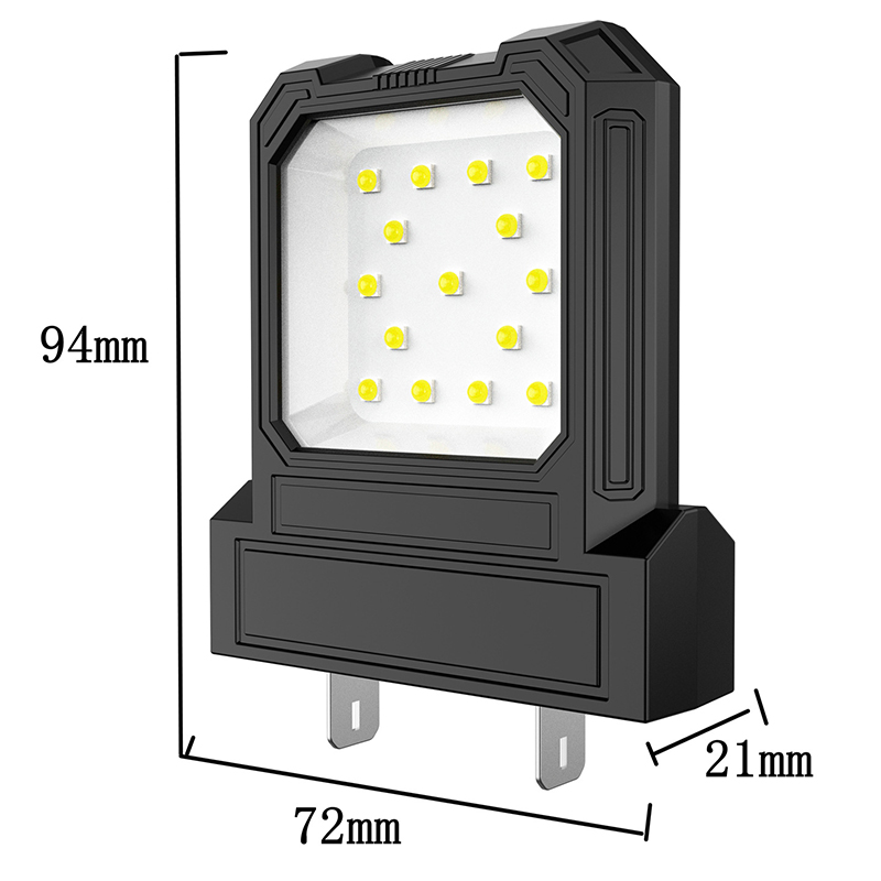 12V-85V Electric Tool With Universal Lithium Battery LED Auto Repair Work Light Floodlight For Long Term Outdoor Lighting Lamp