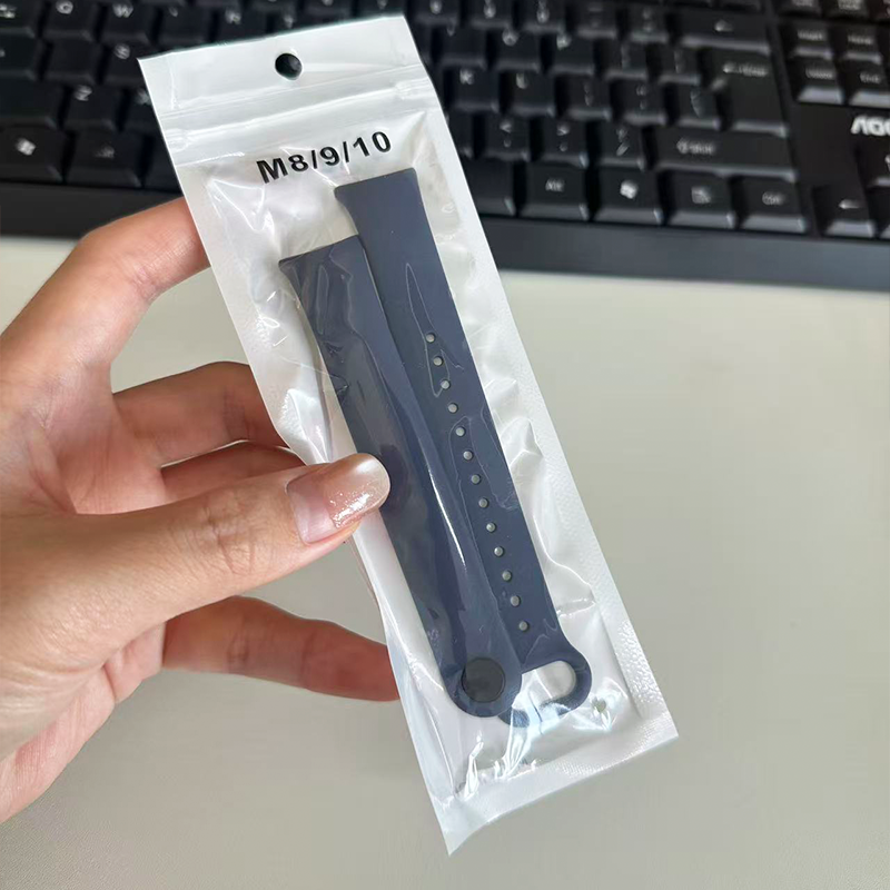 Strap for Mi Band 10/8 NFC Silicone Wrist Miband9 NFC Replacement pulsera correa Sport Strap smart Mi Band 10 Accessories