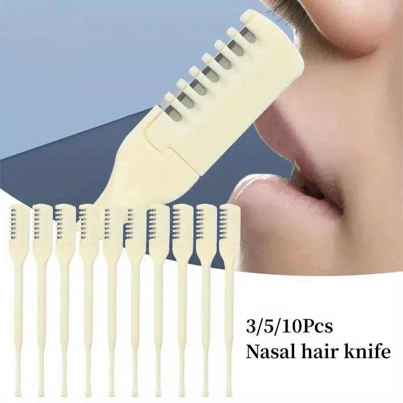 Nose Hair Remover 360 Rotating Nasal Clippers Nose Hair Trimmer for Women Men Manual Nose Hair Trimme