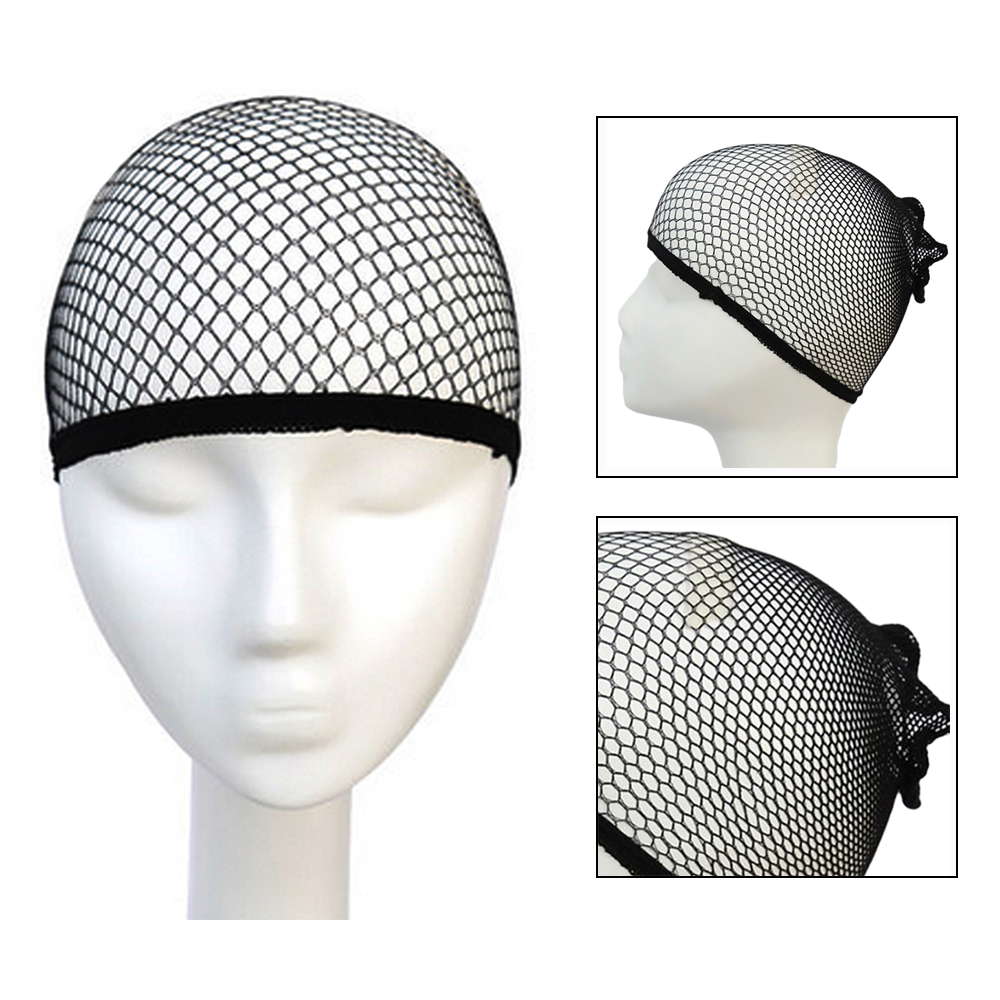 Top Hairnets Good Quality Mesh Weaving Wig Open at One Ends Black Hair Elastic Stretchabl Net For Making Caps Fishnet Ladies pen gpt