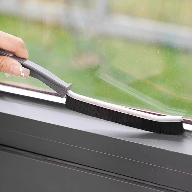 Multi-functional Fine Gap Brush, Bathroom Long Strip, Kitchen Tiles, Cleaning Dead Corners, Windows, Sliding Doors, Hard Bristle