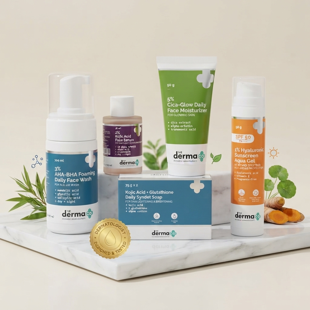 The Derma Co Skin Care Set for Pigmentation and Melasma, 5PCS