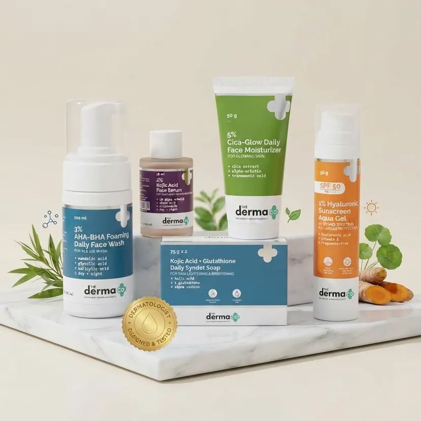 The Derma Co Skin Care Set for Pigmentation and Melasma, 5PCS