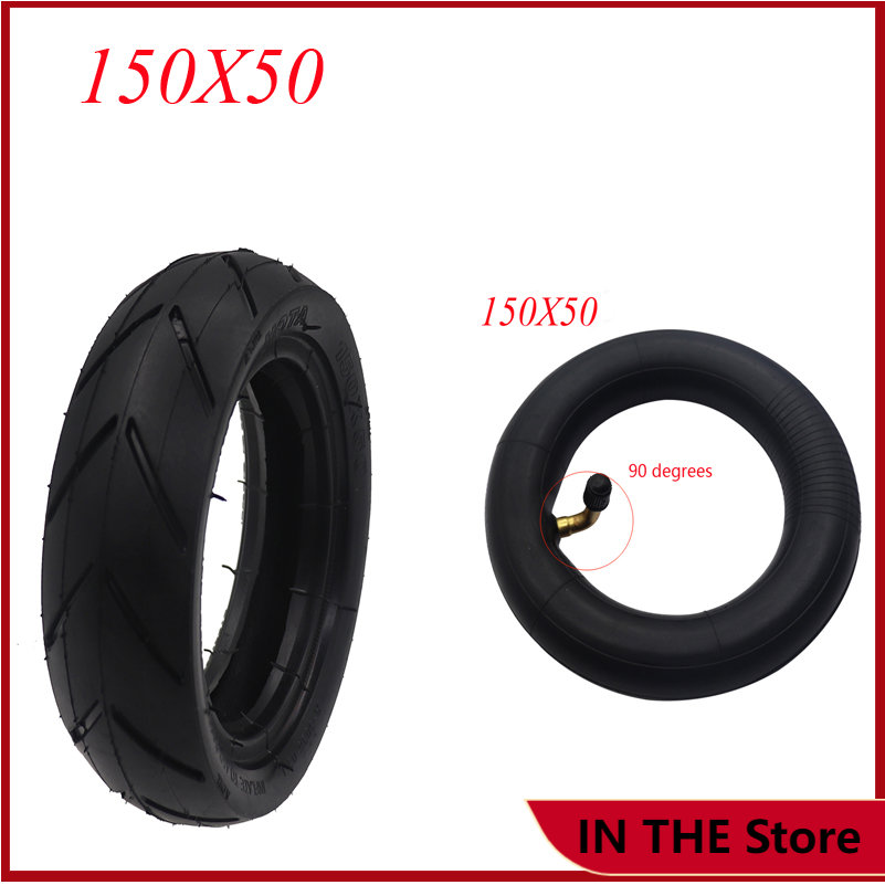 6Inch 150x50 Tire for Small Surfing Electric Skateboard Wheel 150mm Inner Tube A-Type Folding Bicycle