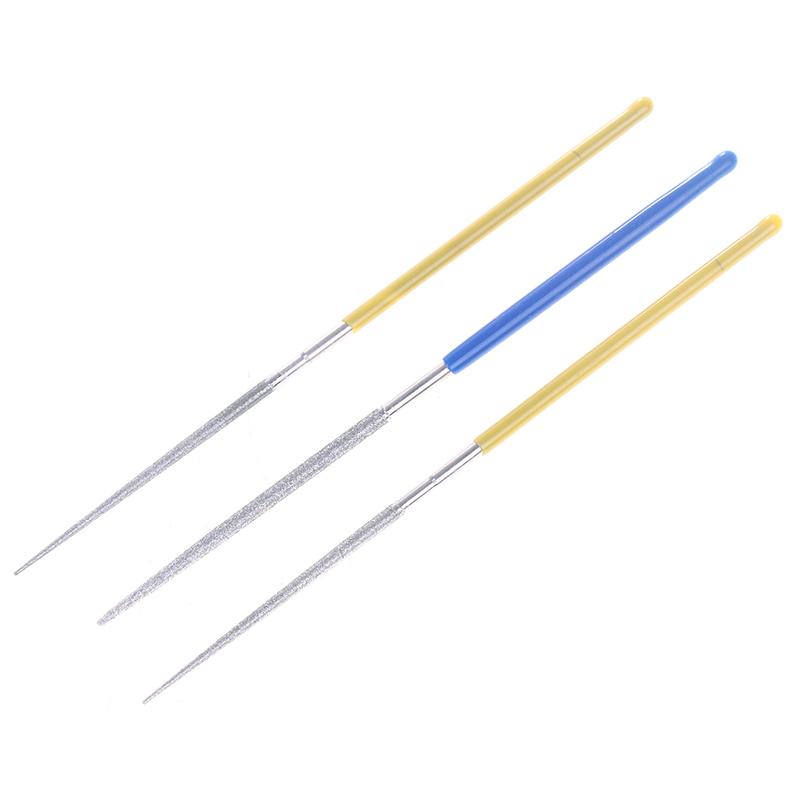 1Pc Dia.2mm Small Round Diamond Needle Files For Grinding Metal Jewely Stone Wood Hand Tools