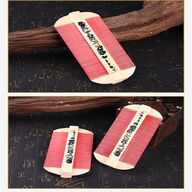 Encrypted Teeth To Remove Head Lice Fine Bamboo Dense Comb Children Shaving Dandruff Old-fashioned