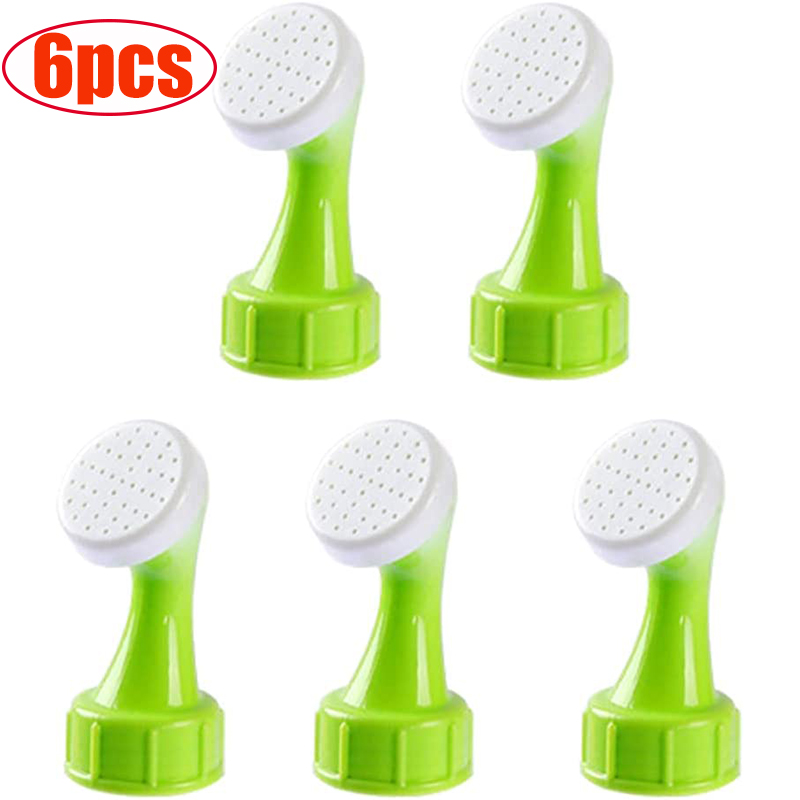 2-6pcs Bottle Cap Sprinkler Portable Plastic Plant Watering Spout Sprayers Sprinkler Nozzles Waterers Adapters with Bottle