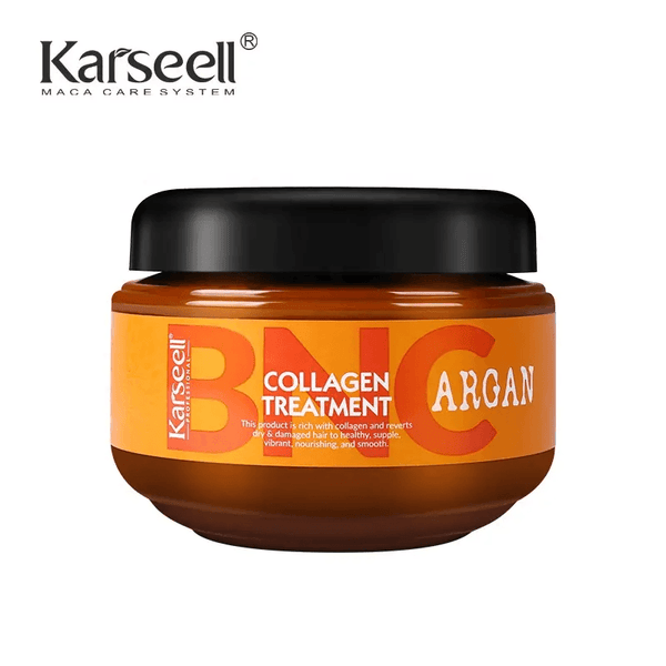 Karseell BNC Collagen Hair Treatment - Deep Repair Conditioning Argan Oil Hair Mask for All Hair Types