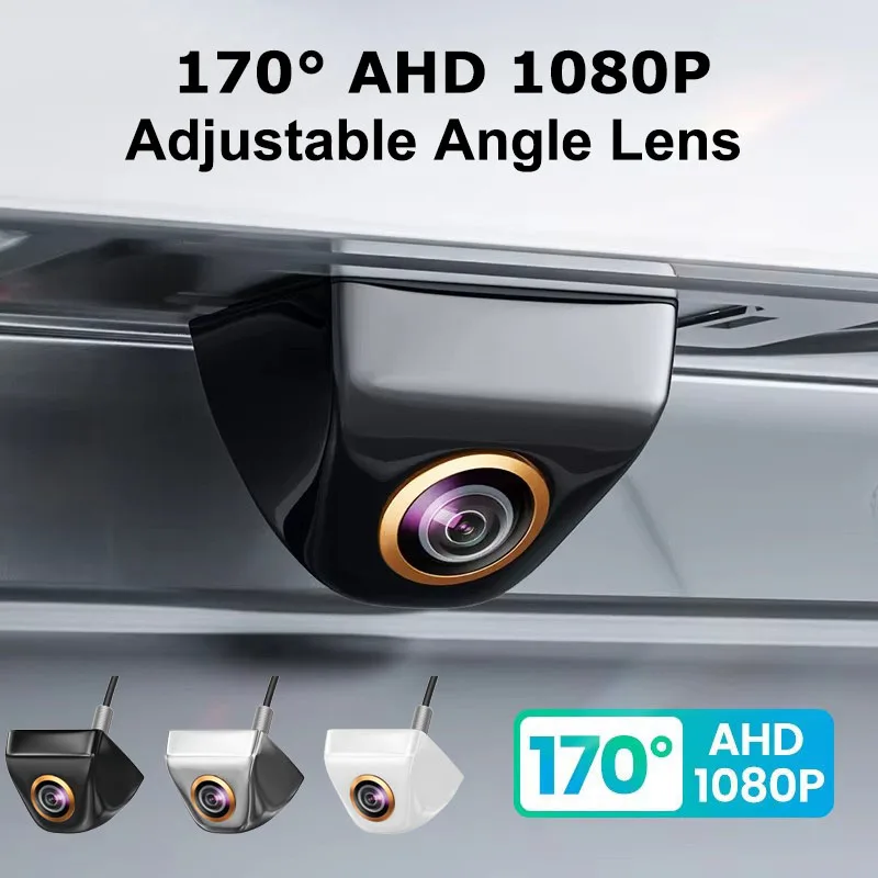 CCD&CVBS 4Pin 1080P Car Backup Cam CCD CVBS 170° Wide Angle Vehicle Reversing Image Camera 1080P Full HD Night Vision Camera For
