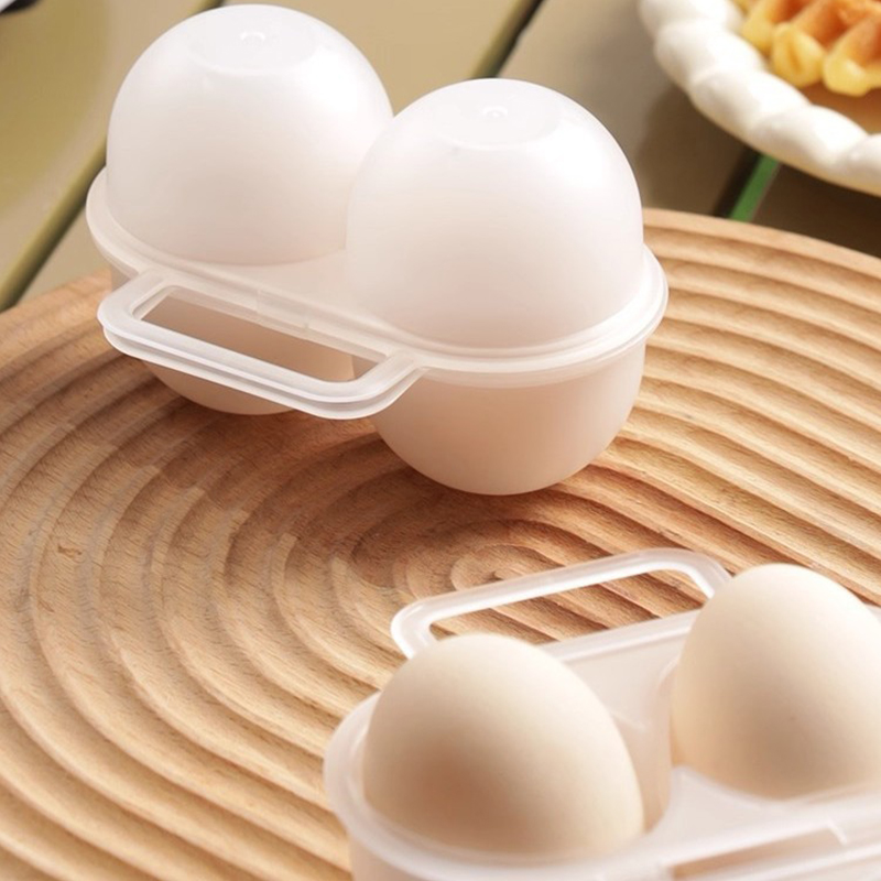 Portable Shockproof Egg Storage Box Travel Preservation Container Protective Egg Carrier for Outdoor Use Durable Egg Saver