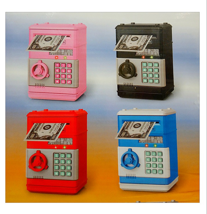 Piggy Bank coin box Money Saving Electric ATM machine Toys