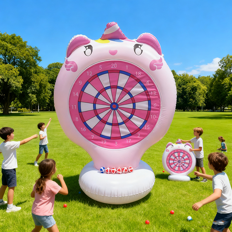 Inflatable Dart Board Water Game, Swimming Pool Float, Beach Outdoor Activities, Cool Summer Party for Boys and Girls Aged 6 7 8 9 10 12