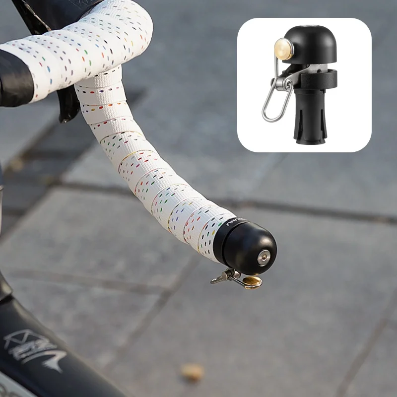 Bicycle Mini Bell Road Bike Alloy Plug Bell Bicycle Riding High Decibel Warning Bell