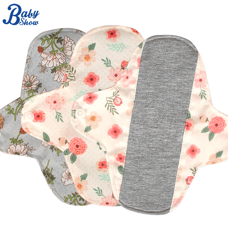 1pc/5pcs Anti Slip Washable Sanitary Pad Graphene Sterilization Underwear Panty Liner Lady Personal Care Reusable Daily Pads sahara pad