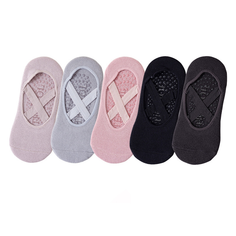 European sizes 34-40, 1/2 Pairs New Arrivals in Matching Colors Lace-up Yoga Socks for Women and Children