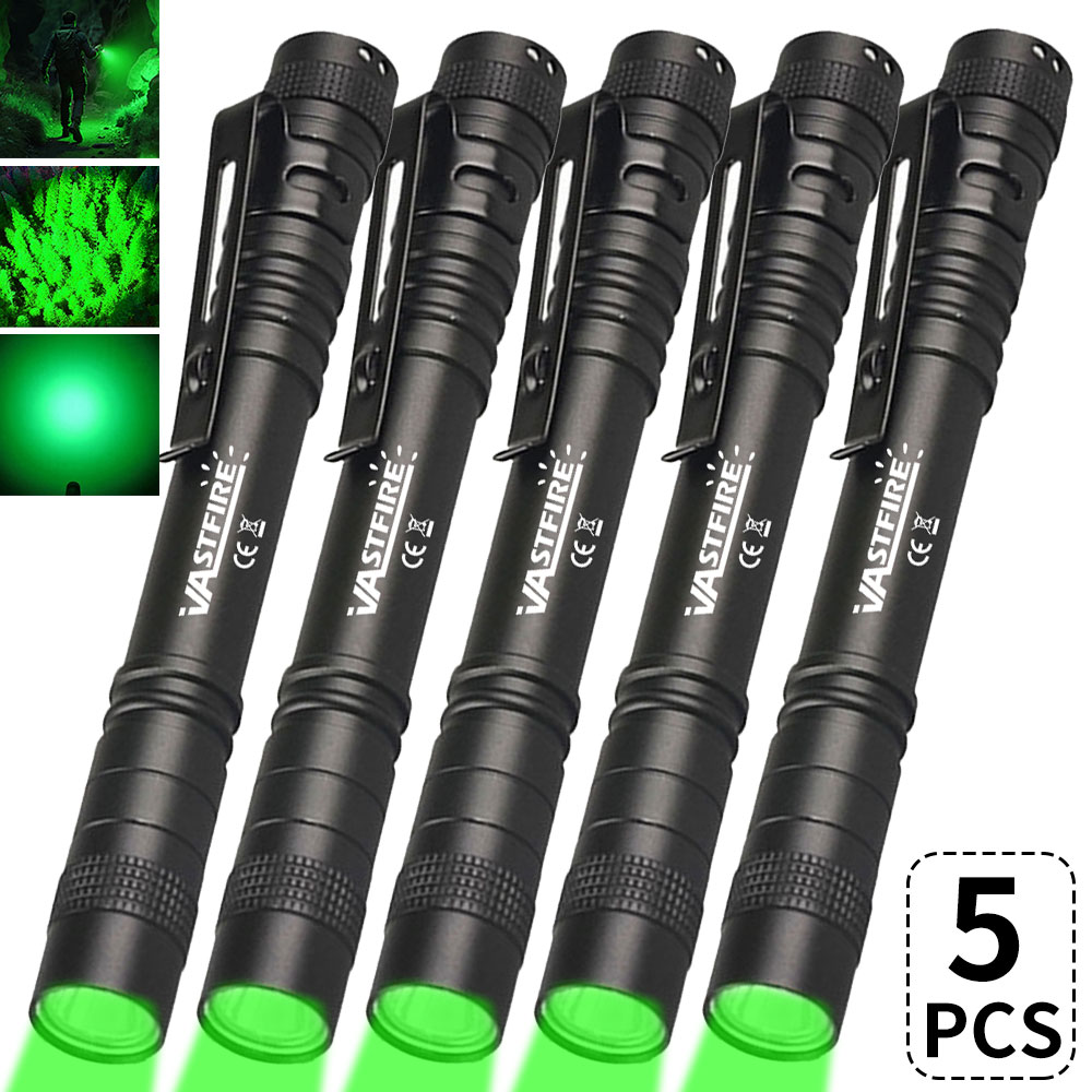 Mini Portable LED Pen Light Pocket Ultra Bright High Lumens Handheld Flashlight Linterna For Camping Outdoor Emergency