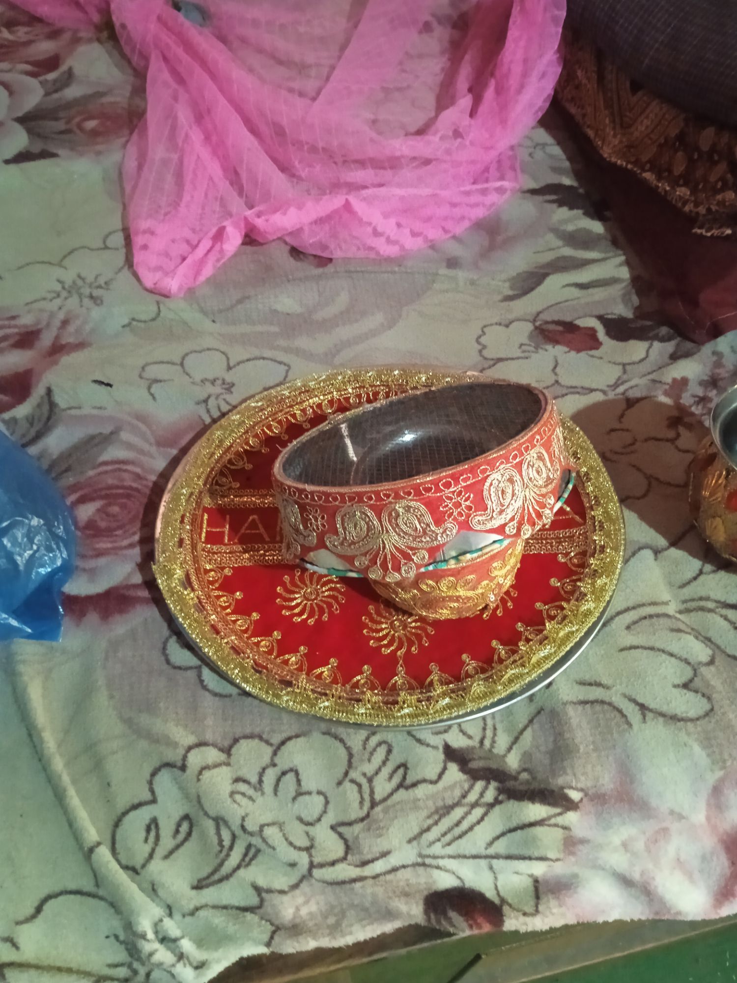 decorat puja thal