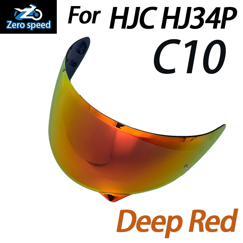 C10 Visor for HJC HJ34P C10 Helmet Visor Replace Anti-UV Anti-Scratch Dustproof Wind Shield Motorcycle Accessories