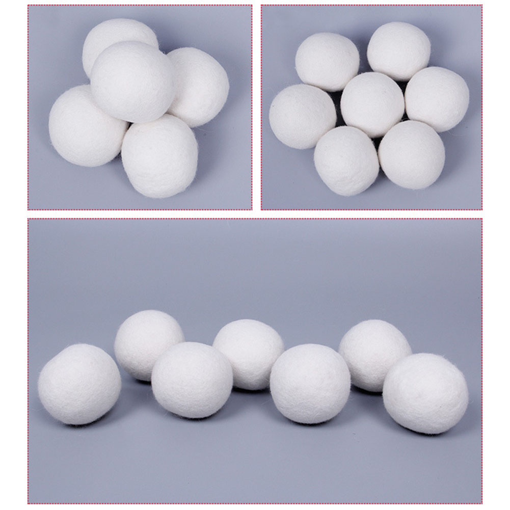 Soften Fabric Wool Dryer Balls 3cm/4cm/5cm Laundry Ball Home Washing Balls Make Clothes Fluffy Bathroom Laundry Accessories