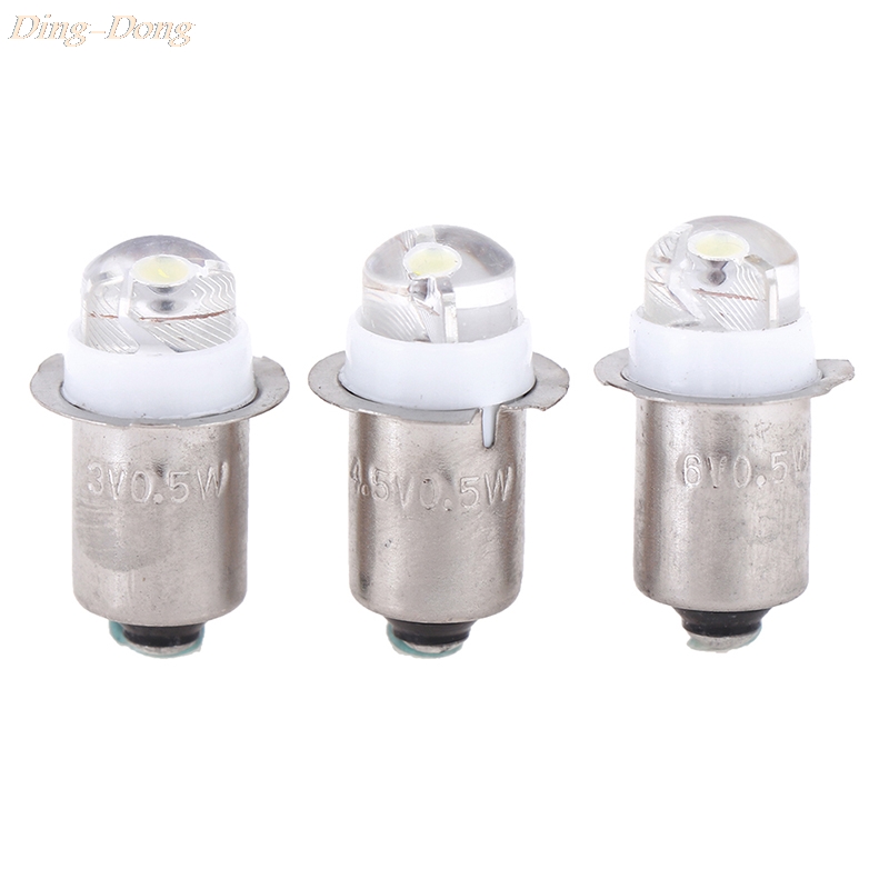 LED Light Bulb P13.5S 0.5W Work Light Flashlight Torch Light Replacement Led Bulb Work Light Lamp 3V 4.5V 6V