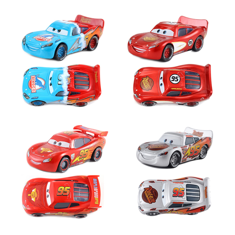Disney Pixar Car 3 Generation Red Lightning McQueen Racing Family King Aircraft Jackson Storm Die Cast Metal Alloy Kids Toy