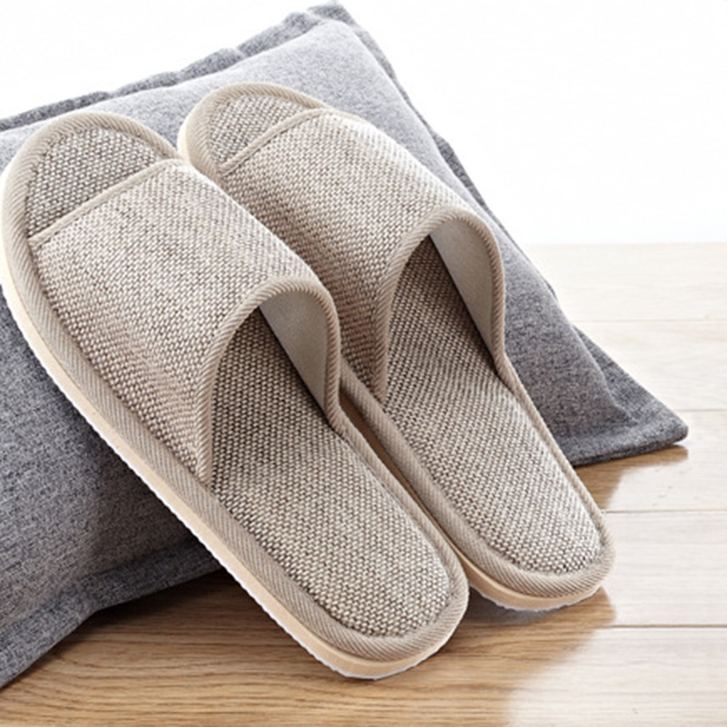 Women Indoor Slippers Non-Slip Flat Shoes Men Summer Flip Flops Home Slippers Female Comfortable New Unisex Slippers