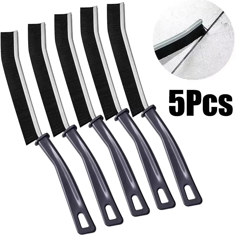 Hard Bristle Brush for Home Cleaning; Hard Bristle Brush for Cleaning Kitchen and Bathroom Tiles and Corners; Gap Cleaning Tool