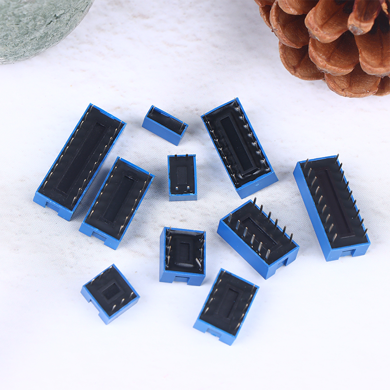 New Sale 10Pcs Slide Type Switch Module 1 2 3 4 5 6 7 8 10Pin DIP Switch Kit 2.54mm Toggle Switch Blue Snap Switches